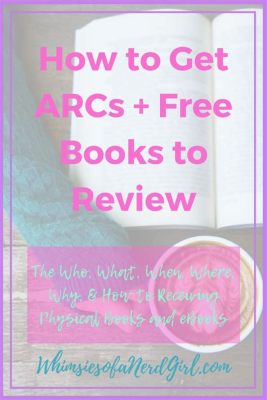 how to get arcs of books