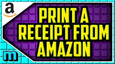 how to print out a receipt from amazon and what does it mean to have a seamless shopping experience?